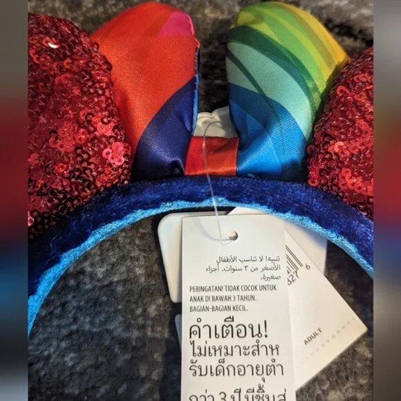 Disney Parks Epcot 40th Anniversary sequined Ears headband brand new - Picture 11 of 13